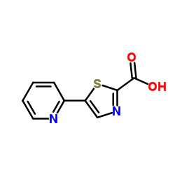 ethyl 5-(pyridin-2-yl)thiazole-2-carboxylate Structure