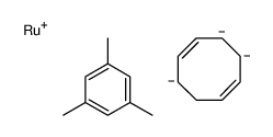 cycloocta-1,3-diene,ruthenium(1+),1,3,5-trimethylbenzene结构式