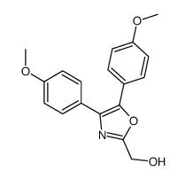 [4,5-bis(4-methoxyphenyl)-1,3-oxazol-2-yl]methanol Structure