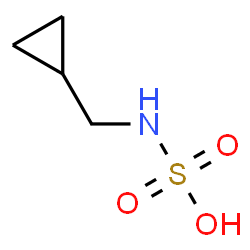 Sulfamic acid, (cyclopropylmethyl)- (9CI)结构式