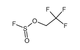 1,1,1-trifluoroethyl fluorosulfite结构式