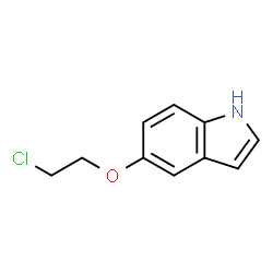 5-(2-Chloroethoxy)-1H-indole Structure