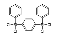 dichloro-[4-[dichloro(phenyl)silyl]phenyl]-phenylsilane Structure