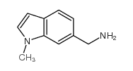 (1-Methyl-1H-indol-6-yl)methylamine Structure