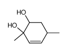 2,5-dimethylcyclohex-3-ene-1,2-diol结构式