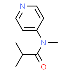 Propanamide,N,2-dimethyl-N-4-pyridinyl-结构式