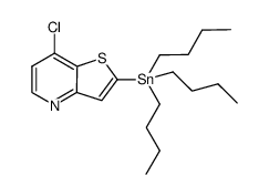 7-chloro-2-tributylstannanyl-thieno[3,2-b]pyridine picture