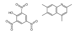 2,4,6,7-tetramethylquinoline,2,4,6-trinitrophenol Structure