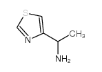 1-THIAZOL-4-YL-ETHYLAMINE structure