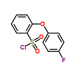 [2-(4-FLUOROPHENOXY)PHENYL]SULFONYL CHLORIDE图片