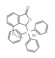 (7-Methoxy-3-oxo-1,3-dihydroisobenzofuran-1-yl)triphenylphosphonium bromide picture