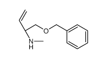 (2R)-N-methyl-1-phenylmethoxybut-3-en-2-amine Structure