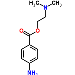 2-(dimethylamino)ethyl 4-aminobenzoate Structure