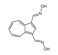 azulene-1,3-dicarbaldehyde-dioxime结构式