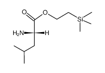 H-Leu-OTMSe结构式