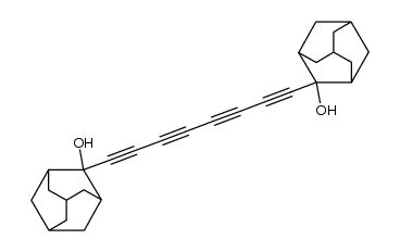 2,2'-(octa-1,3,5,7-tetrayne-1,8-diyl)bis(adamantan-2-ol) Structure