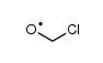 chloromethoxy radical Structure