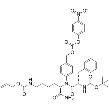 Boc-Phe-(Alloc)Lys-PAB-PNP图片