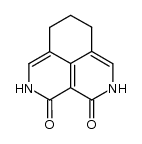 1,2,7,8-Tetrahydro-4,5-trimethylene-2,7-naphthyridine-1,8-dione结构式