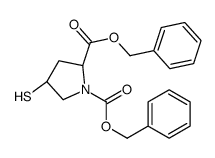 (2S,4S)-1-N-CBZ-4-MERCAPTOPYRROLIDINE-2-CARBOXYLIC ACID BENZYL ESTER picture