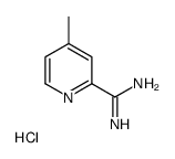 4-甲基吡啶-2-甲脒盐酸盐结构式