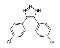 4,5-bis(4-chlorophenyl)-1,2,3-triazole Structure