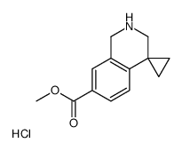 Methyl 2',3'-dihydro-1'H-spiro[cyclopropane-1,4'-isoquinoline]-7'-carboxylate hydrochloride picture