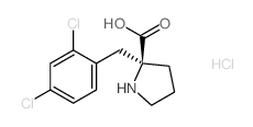 (S)-2-(2,4-DICHLOROBENZYL)PYRROLIDINE-2-CARBOXYLIC ACID HYDROCHLORIDE图片