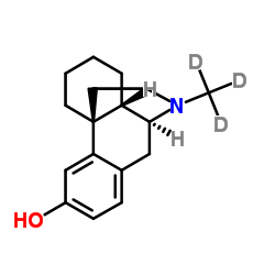 (9α,13α,14α)-17-(2H3)Methylmorphinan-3-ol Structure