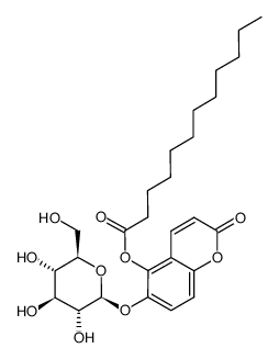 altheacoumaryl glucoside结构式