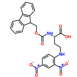 FMOC-DAB(DNP)-OH structure