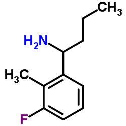 1-(3-Fluoro-2-methylphenyl)-1-butanamine Structure