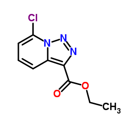 Ethyl 7-chloro[1,2,3]triazolo[1,5-a]pyridine-3-carboxylate Structure