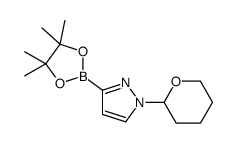 1-(四氢-2H-吡喃-2-基)-3-(4,4,5,5-四甲基-1,3,2-二氧硼杂环戊烷-2-基)-1H-吡唑图片