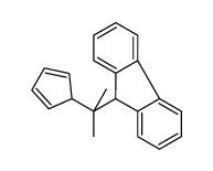 9-[1-(2,4-CYCLOPENTADIEN-1-YL)-1-METHYLETHYL]-9H-FLUORENE Structure