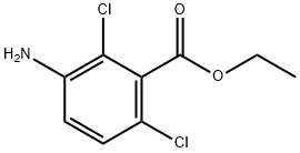 Benzoic acid, 3-amino-2,6-dichloro-, ethyl ester structure