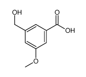 3-(Hydroxymethyl)-5-methoxybenzoic acid Structure