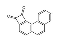 Cyclobuta[c]phenanthrene-1,2-dione Structure