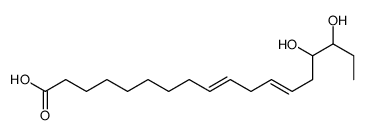 15,16-二羟基十八酸-9Z,12Z-二烯酸结构式