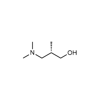(2S)-3-(二甲氨基)-2-甲基-1-丙醇结构式