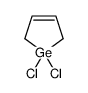 1,1-dichloro-2,5-dihydrogermole结构式