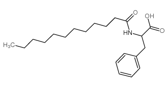 N-Dodecanoyl-L-phenlyalanine Structure