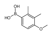 4-Methoxy-2,3-dimethylphenylboronic acid structure