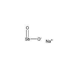 Sodium antimonate Structure