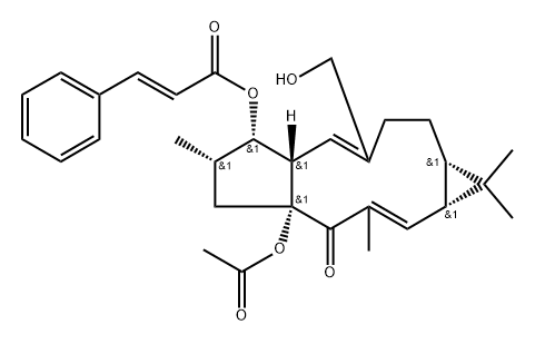 大戟因子L22结构式