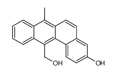 12-(hydroxymethyl)-7-methylbenzo[a]anthracen-3-ol结构式