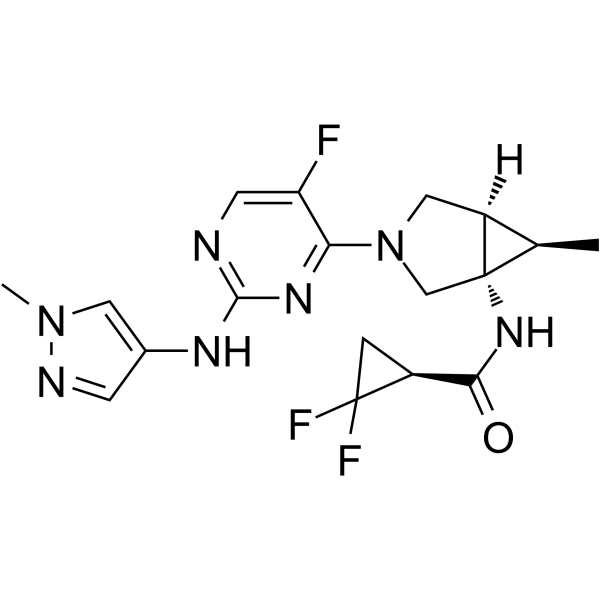 JAK1/TYK2-IN-1 Structure