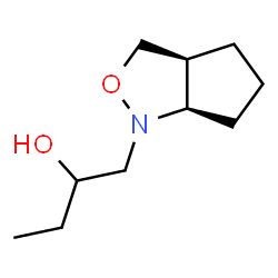 1H-Cyclopent[c]isoxazole-1-ethanol,-alpha--ethylhexahydro-,(3a-alpha-,6a-alpha-)-[partial]-(9CI)结构式