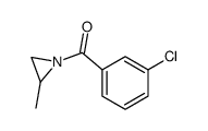 1-(3-chlorobenzoyl)-2-methylaziridine Structure