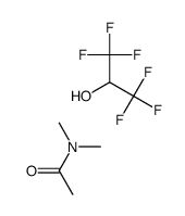 N,N-dimethylacetamide compound with 1,1,1,3,3,3-hexafluoropropan-2-ol (1:1) Structure